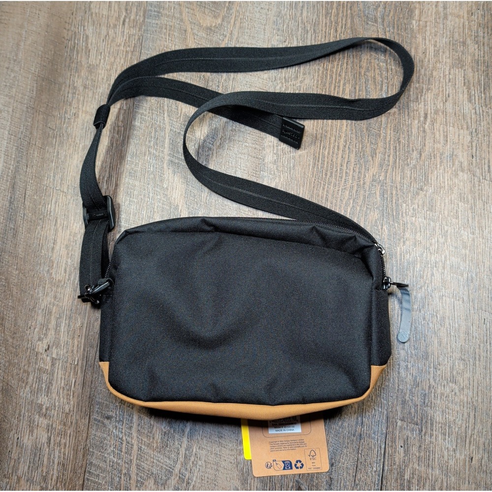 Pacsafe Go Anti-Theft Crossbody Bag with Strap 2.5 Litre Jet Black NWT - Picture 8 of 13